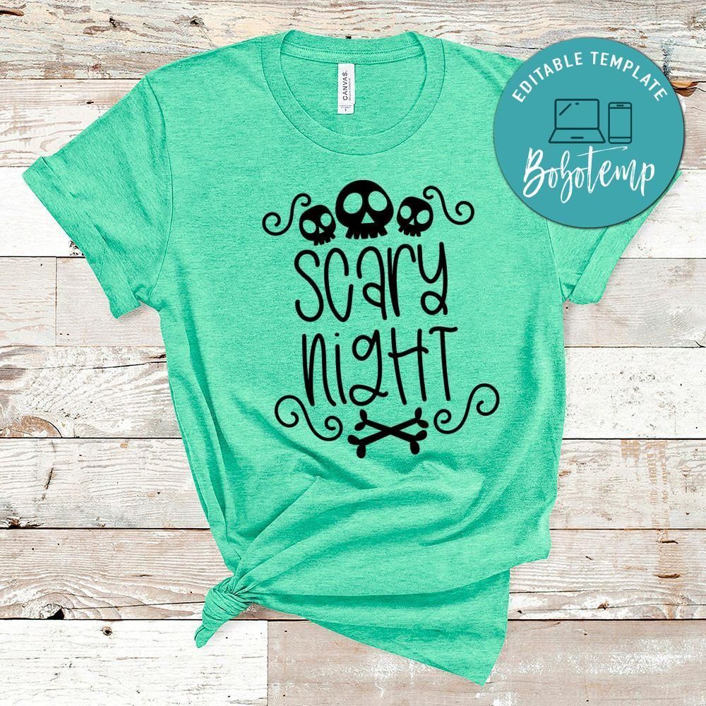Scary Night Halloween Shirt