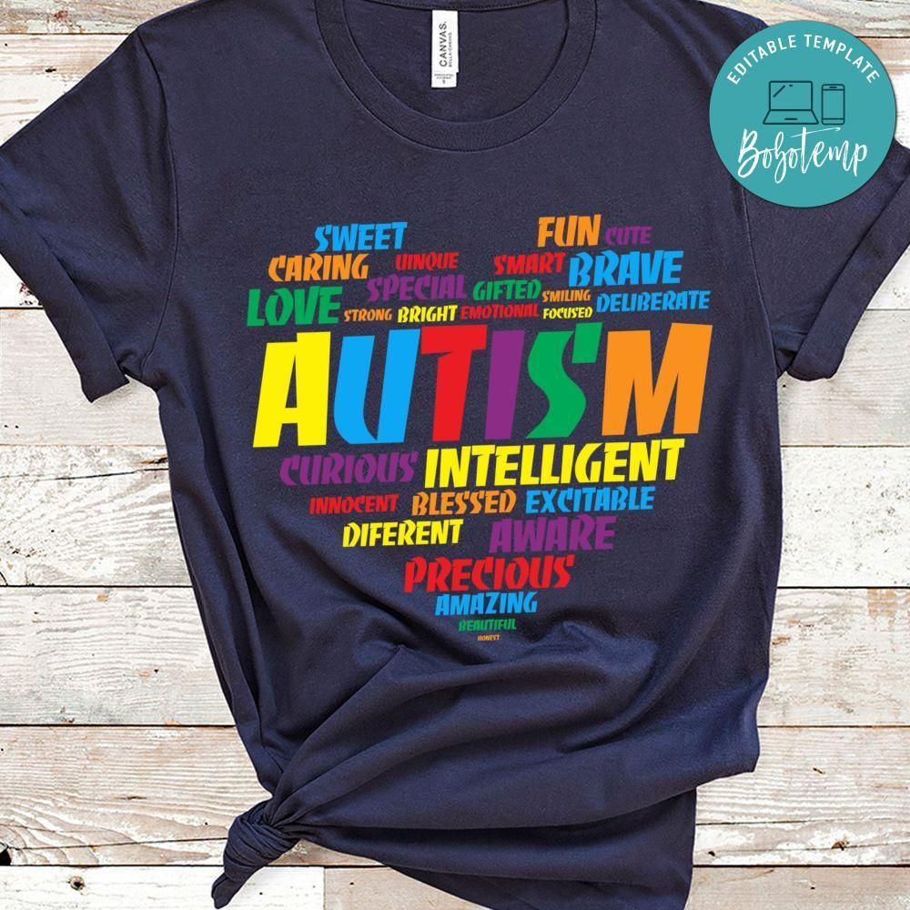 Autism Awareness Autism Heart Shirt