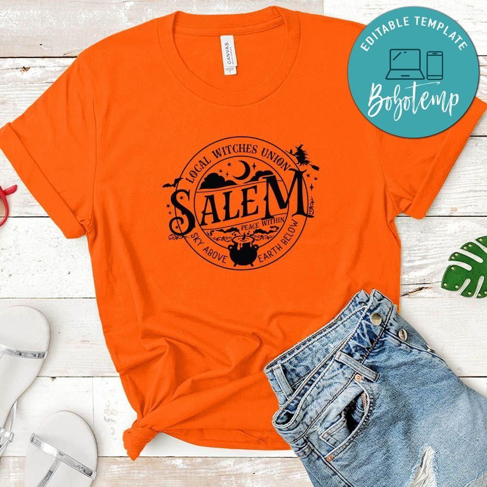 Salem Broom Co Halloween T-shirt