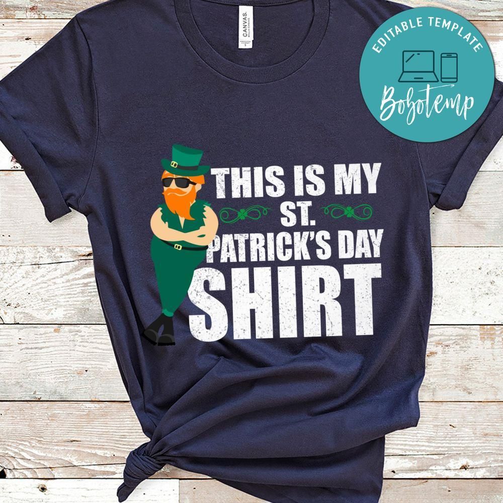 This Is My St.patrick's Day Shirt