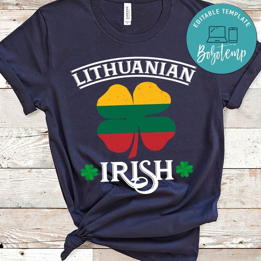 Lithuanian Irish Shirt