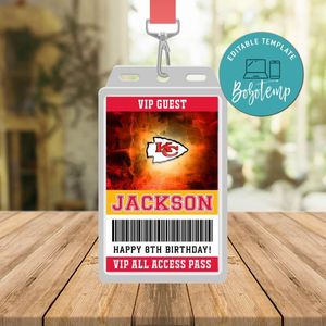 Kansas City Chiefs Vip Pass Instant Download