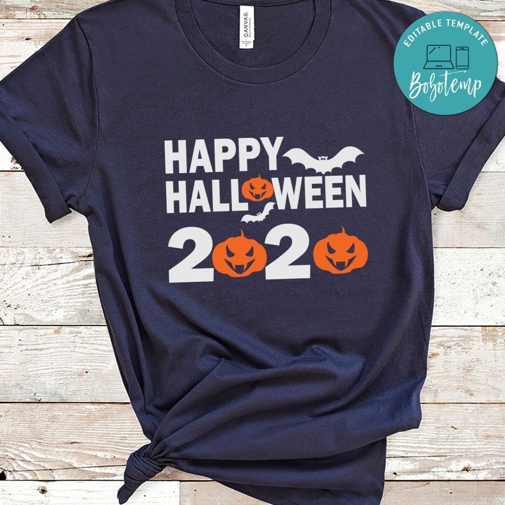 Happy Halloween 2020 Funny Pumpkin Shirt