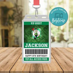 Boston Celtics Vip Pass Instant Download