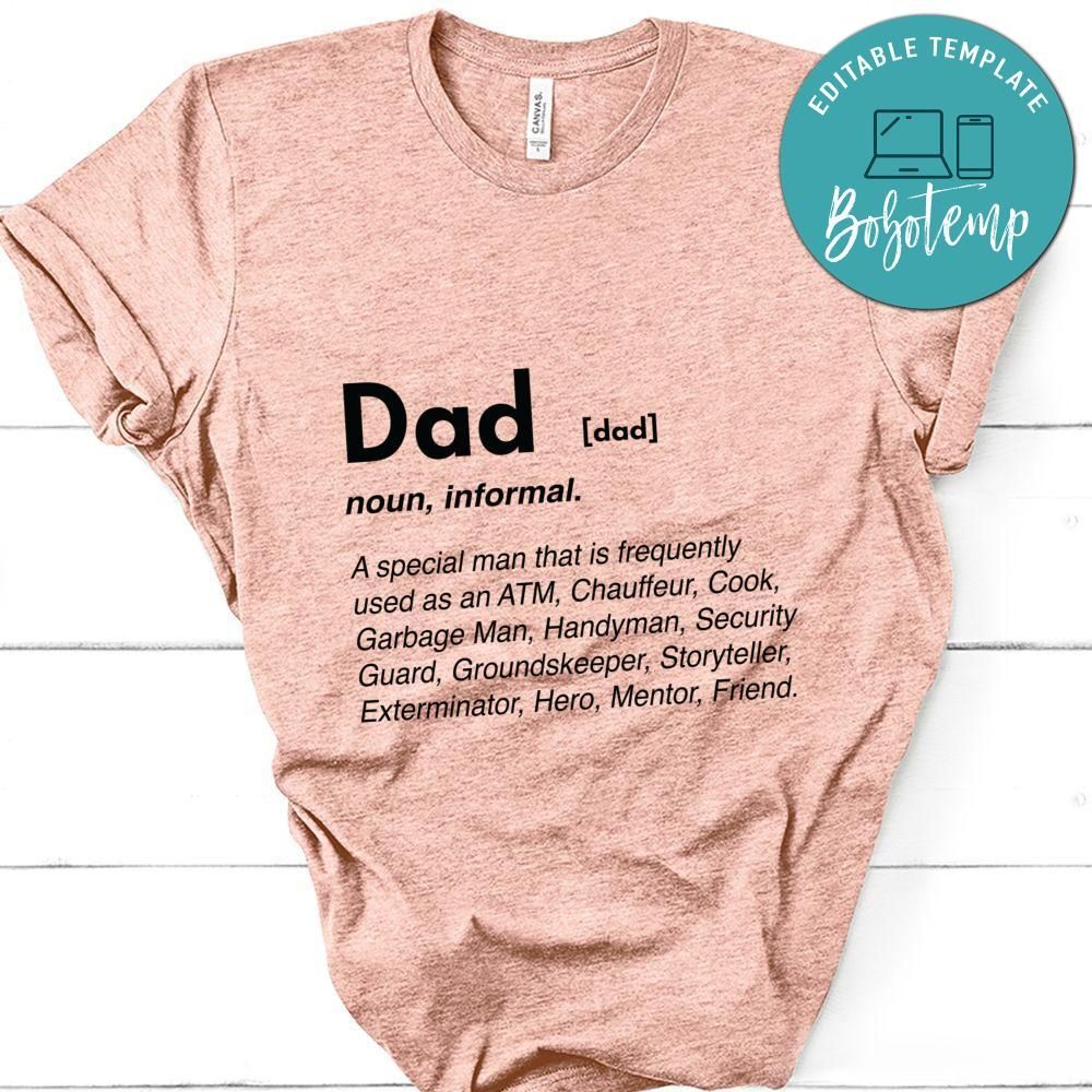 Dad Definition T-Shirt