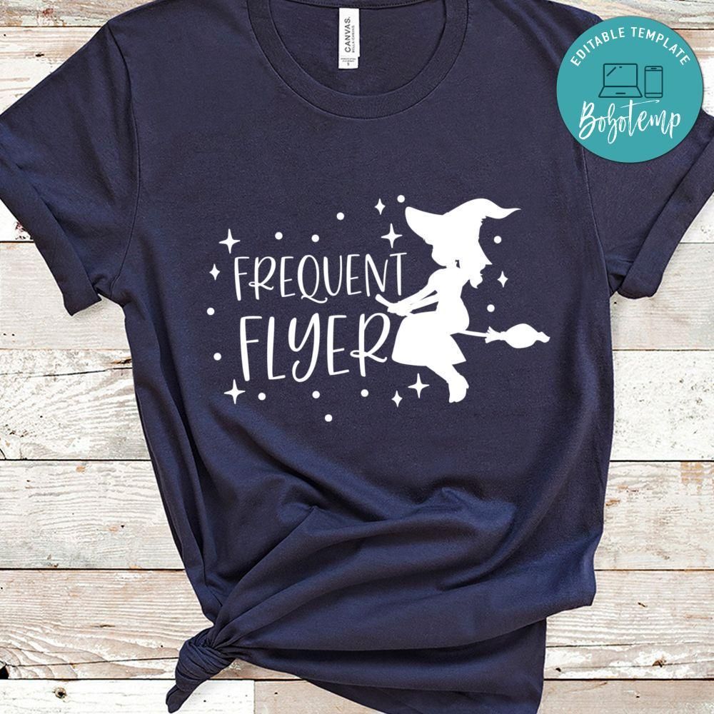 Frequent Flyer Halloween Shirt