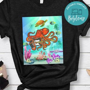 Octopus And Guitar Shirt