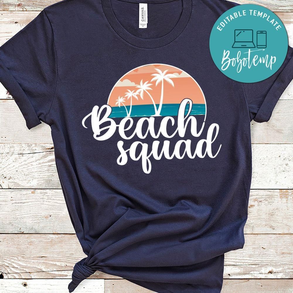 Beach Squad Shirts