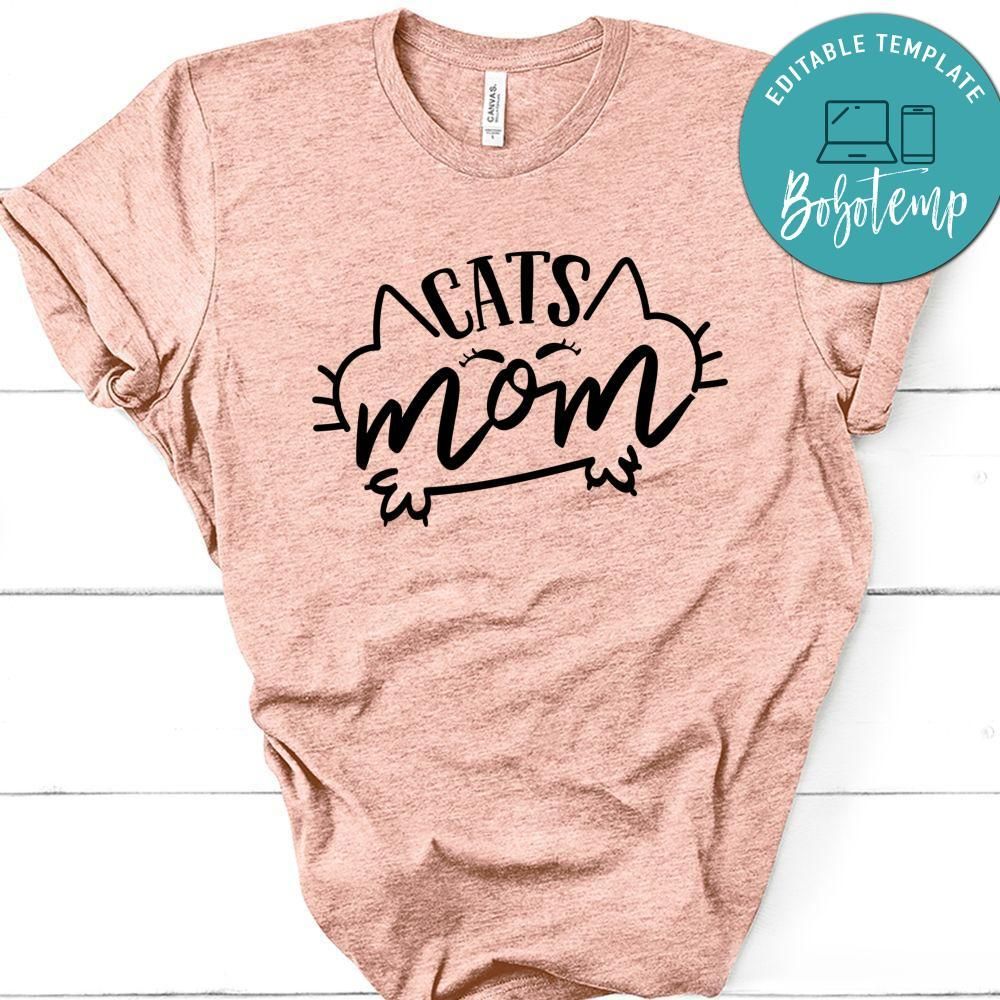 Cats Mom T-Shirt
