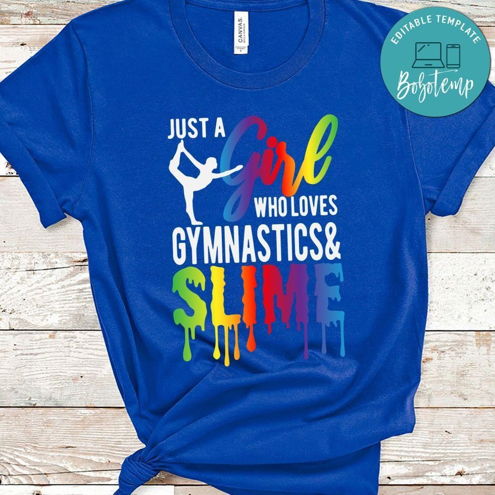 Just a Girl Who Loves Gymnastics Shirt