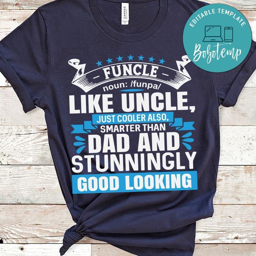 Funcle Definition Like Uncle Shirt