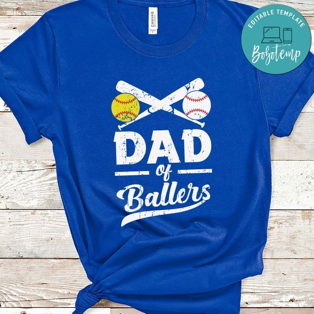 Dad Of Ballers Shirt