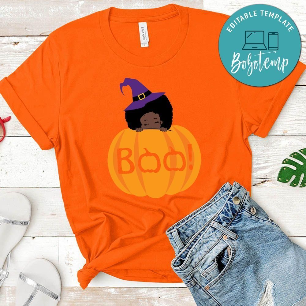 Boo Black Witch Shirt