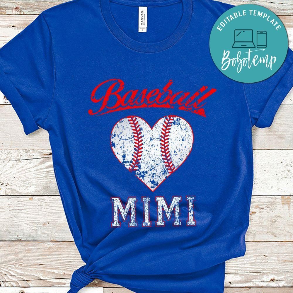 Baseball Heart T Shirt, Gift for Softball Mom