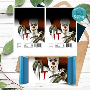 It Halloween Rice Krispie Treat Digital File Printable Instant Download