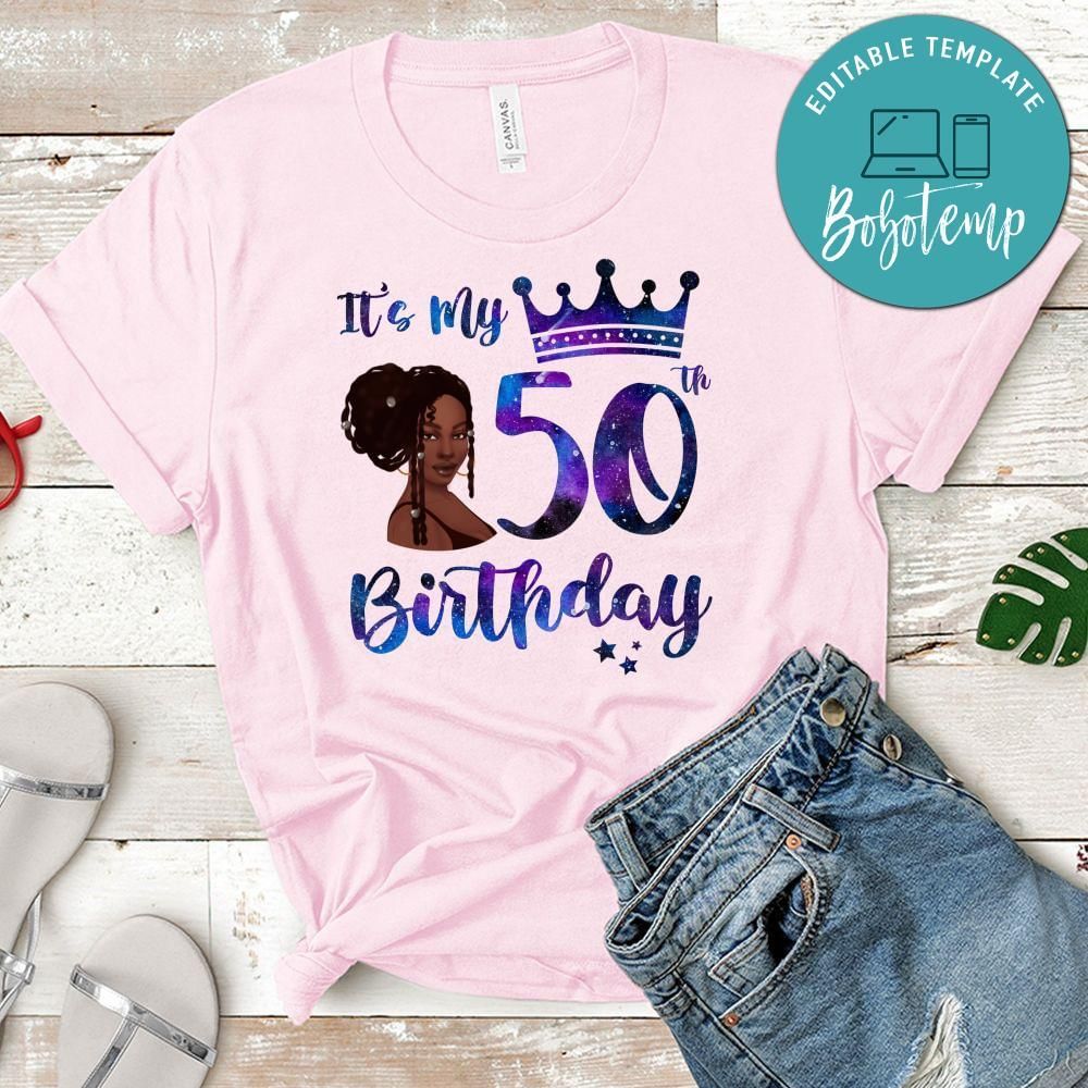 It's My 50th Birthday PNG file template