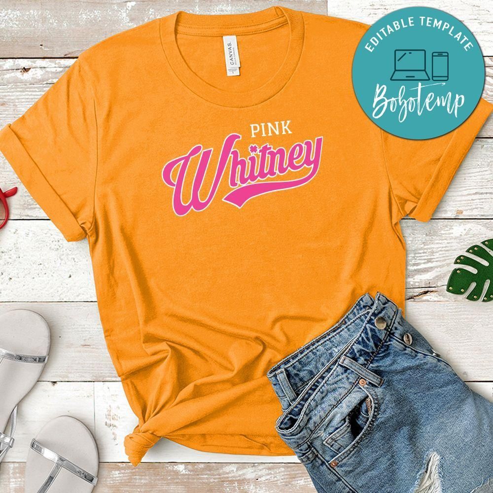 Pink Whitney Inspired Gift T-Shirt