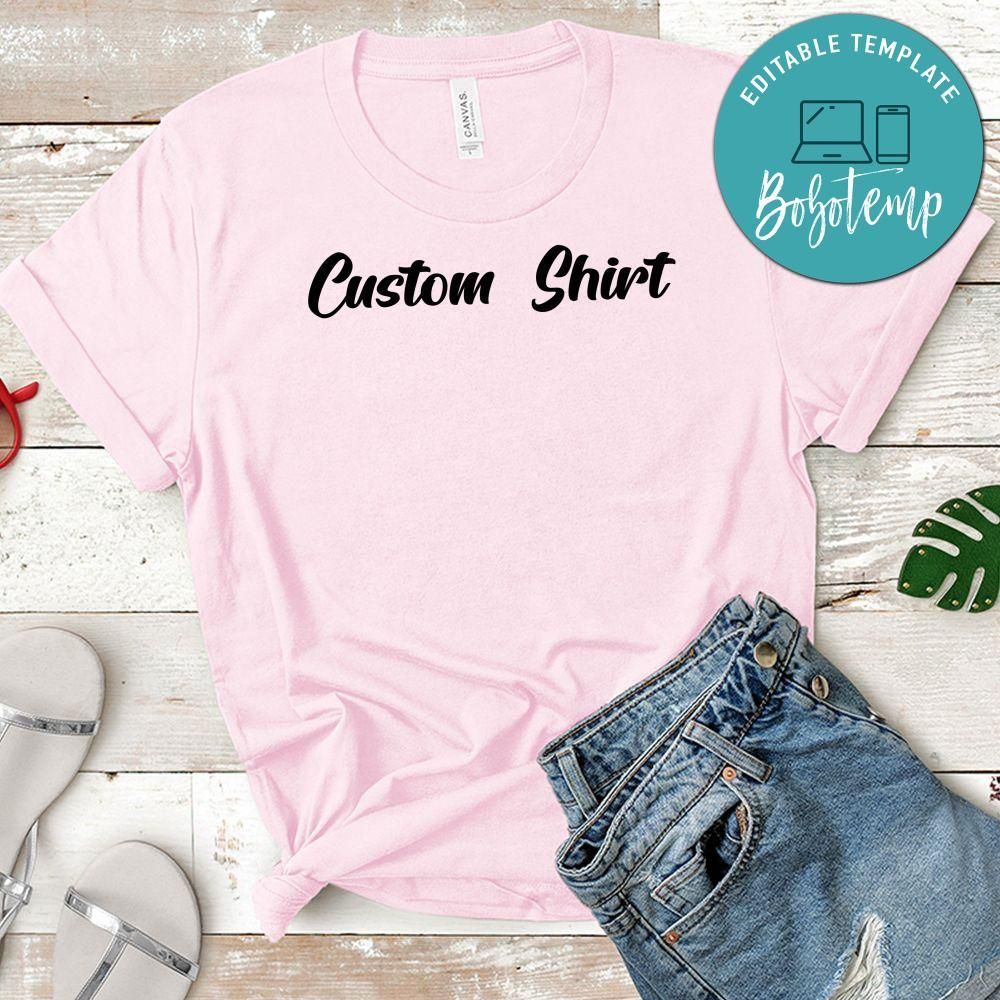 Design your own T Shirt Marker Download PNG file template immediately