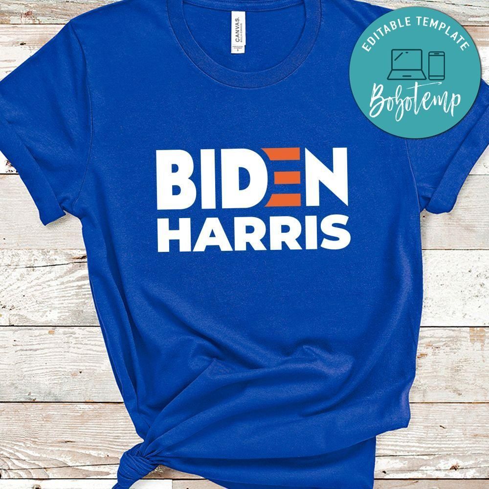 Biden Harris 2020 PNG file template