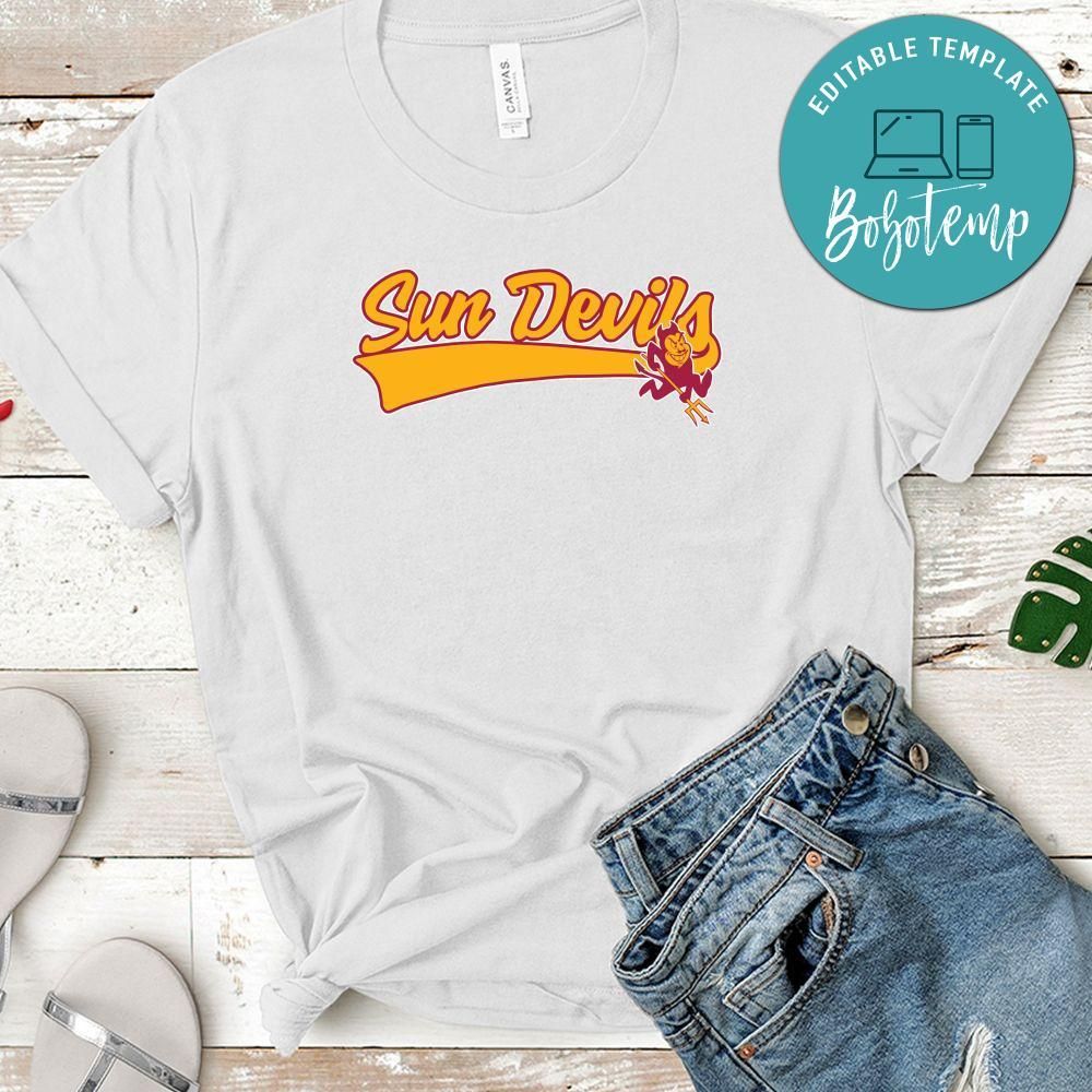 Sun Devils Inspired PNG file template
