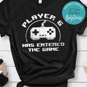 Player 6 Has Entered The Game PNG file template