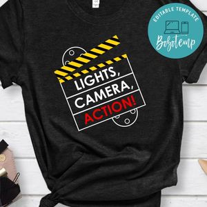 Lights Camera Action T-Shirt
