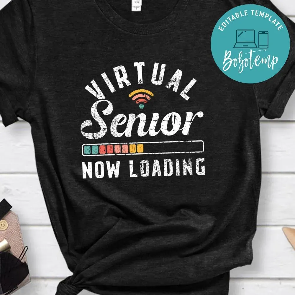 Virtual Senior Now Loading Senior Class of 2021 PNG file template ...