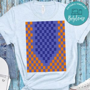 Square Pattern T-Shirt