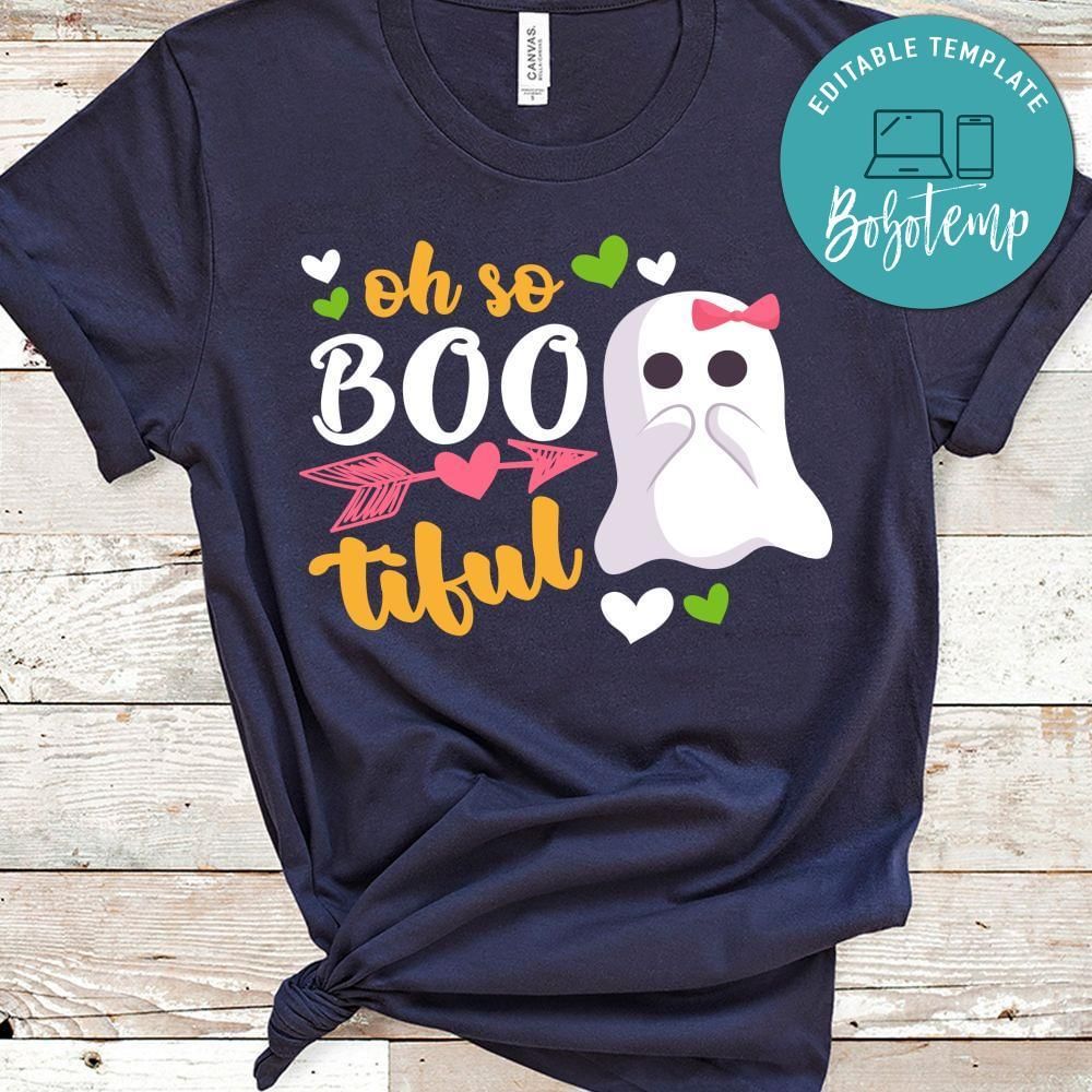 Oh so boo tiful Funny Halloween Kid T-Shirt