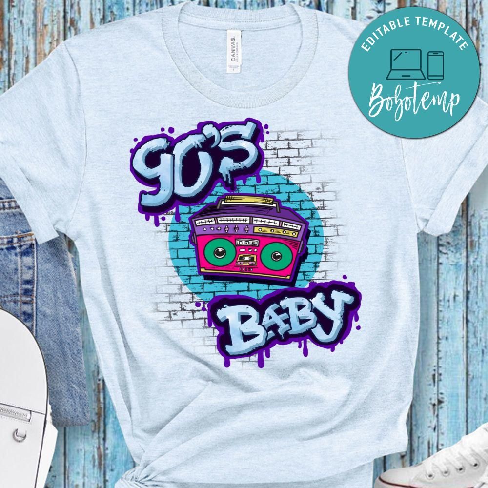 90's baby PNG file template | Bobotemp