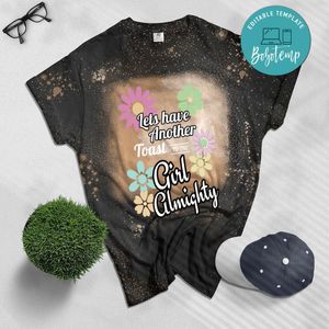Girl Almighty Flower Power Bleached T-Shirt