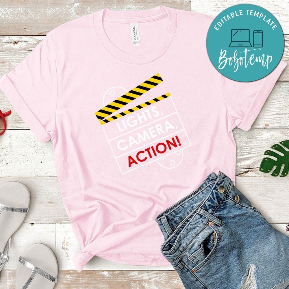 Lights Camera Action T-Shirt