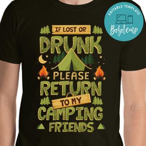 If lost or drunk please return to my friend Classic Unisex T-Shirt
