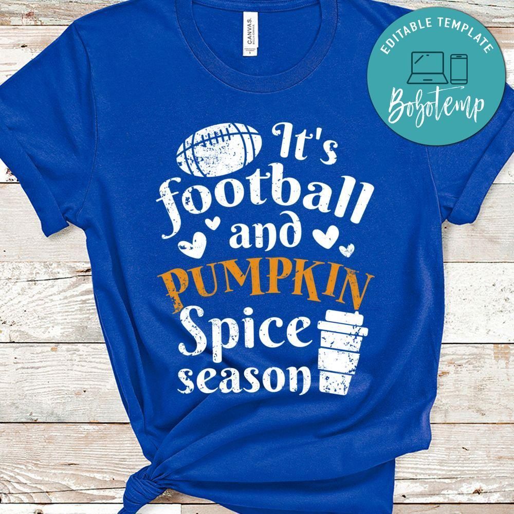 It's football and pumpkin spice season T-Shirt