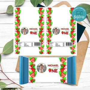 Strawberry Rice Krispie Treat Digital File Printable Instant Download