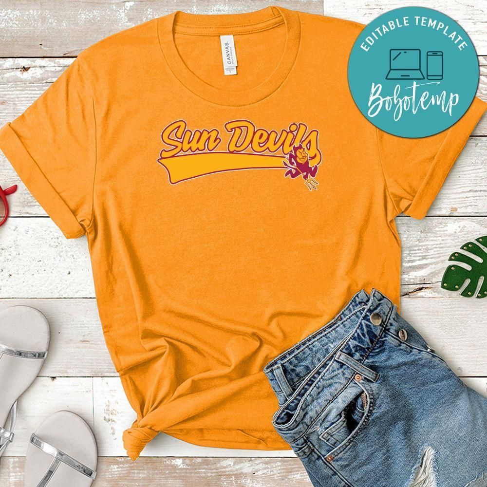 Sun Devils Inspired PNG file template