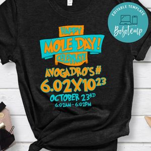 Happy mole day T-Shirt