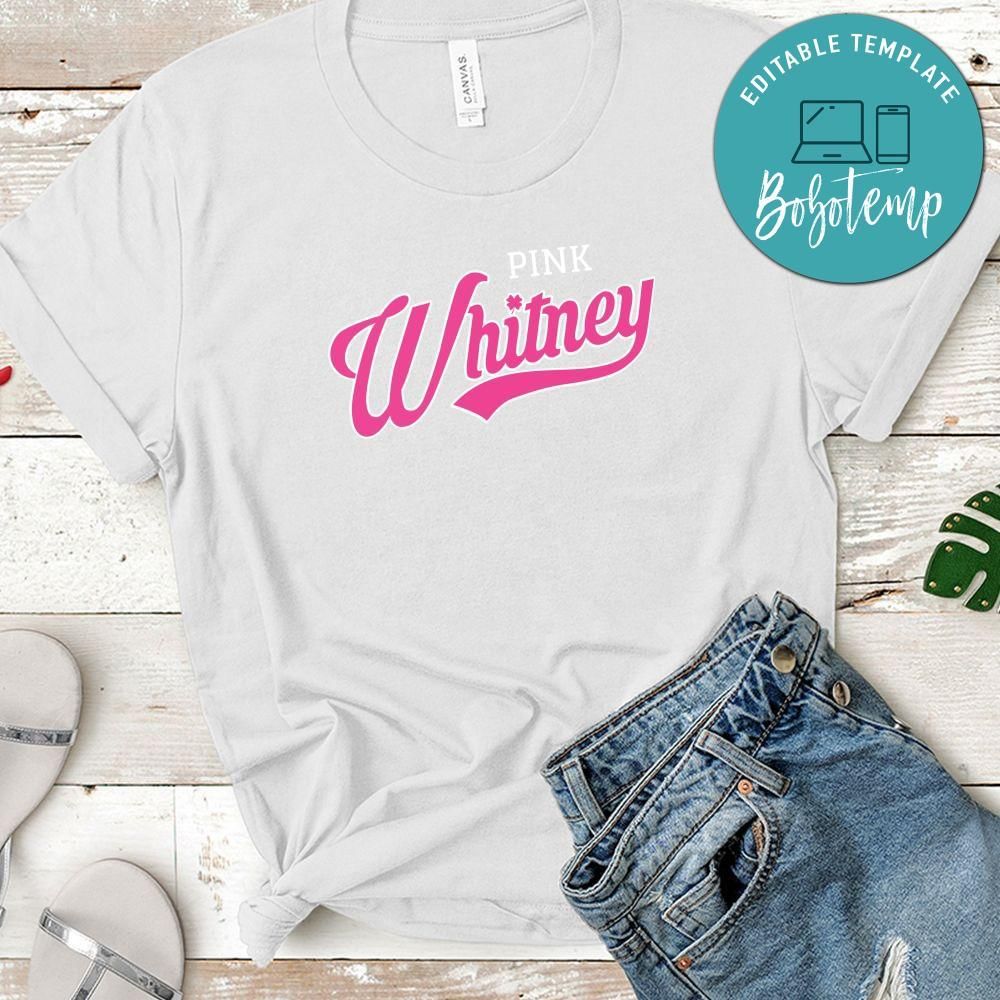Pink Whitney Inspired Gift T-Shirt