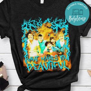 Heavy Metal One Direction Black Classic Unisex T-Shirt