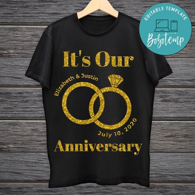 anniversary shirt ideas for couples