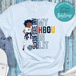 Jackson State University My HBGU is lit T-Shirt