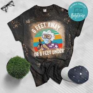 Madea Quarantine 2020 Vintage Retro Bleached T-shirt