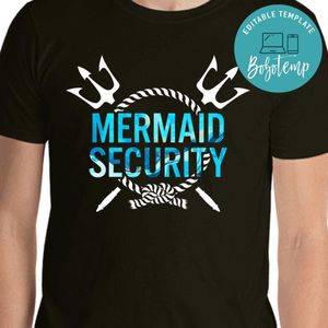 Mermaid Security T-Shirt