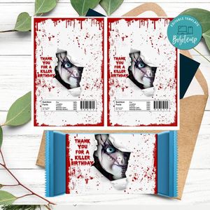 Chucky Rice Krispie Treat Digital File Printable Instant Download