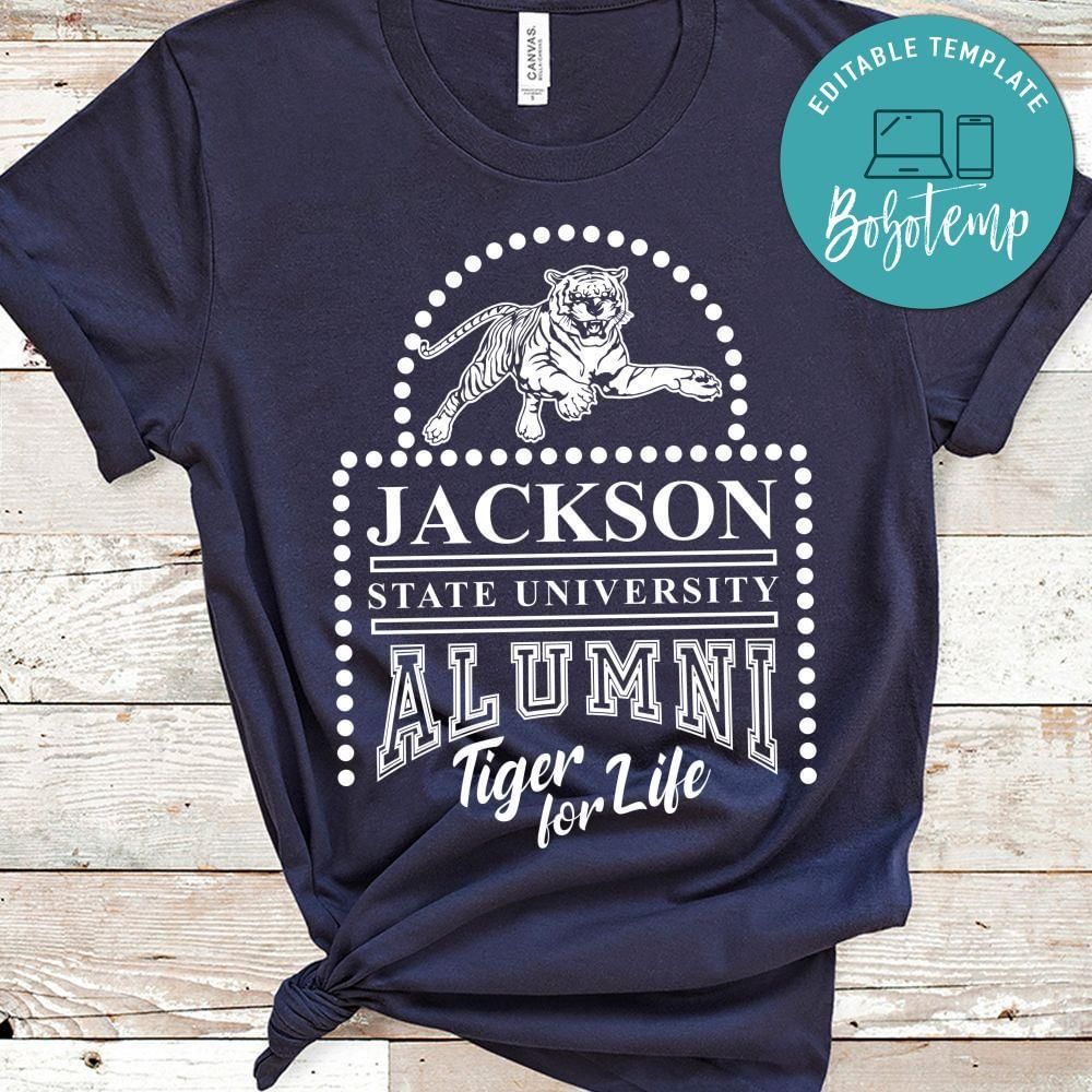 Jackson State University Inspired PNG file template