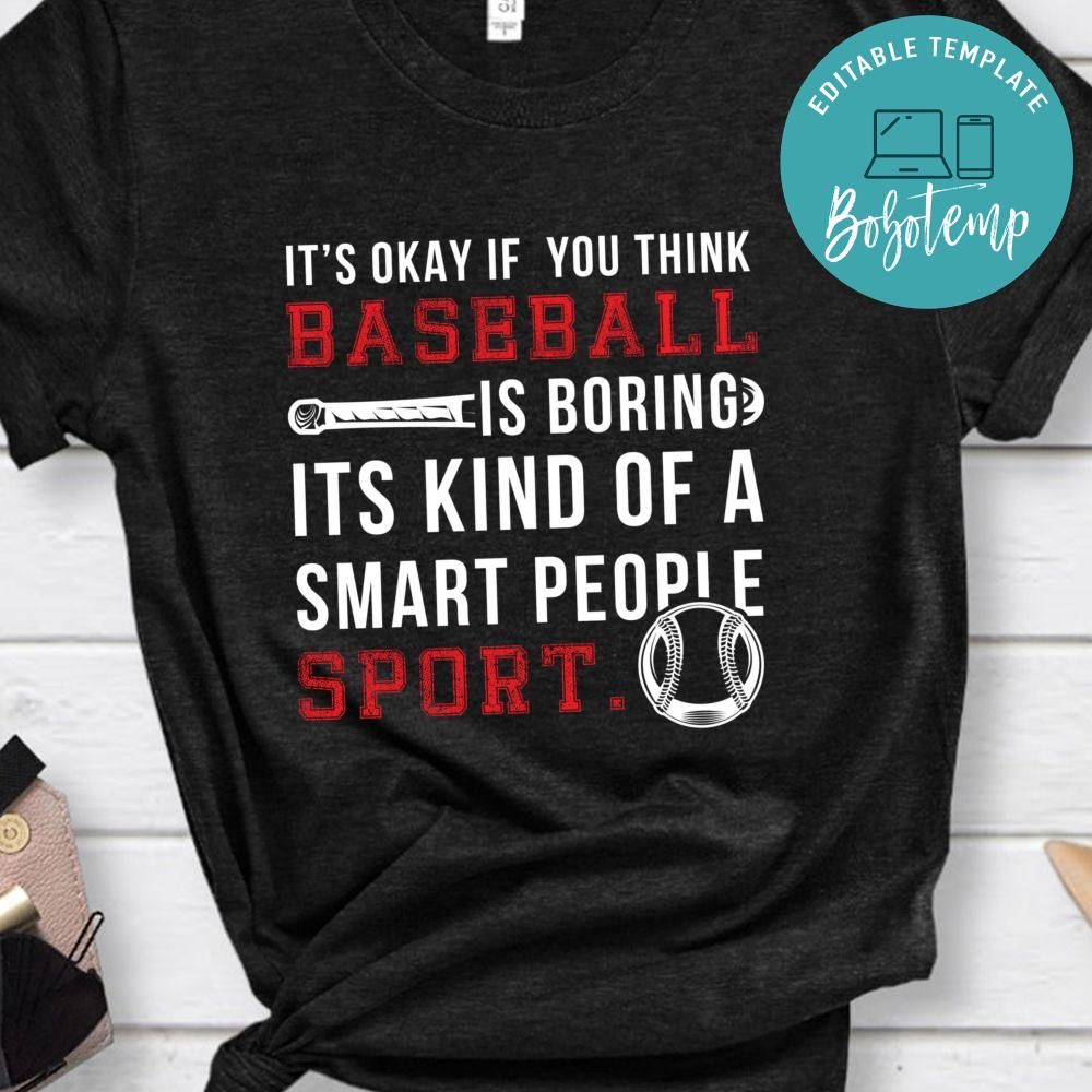 Baseball Smart People Sport PNG file template | Bobotemp