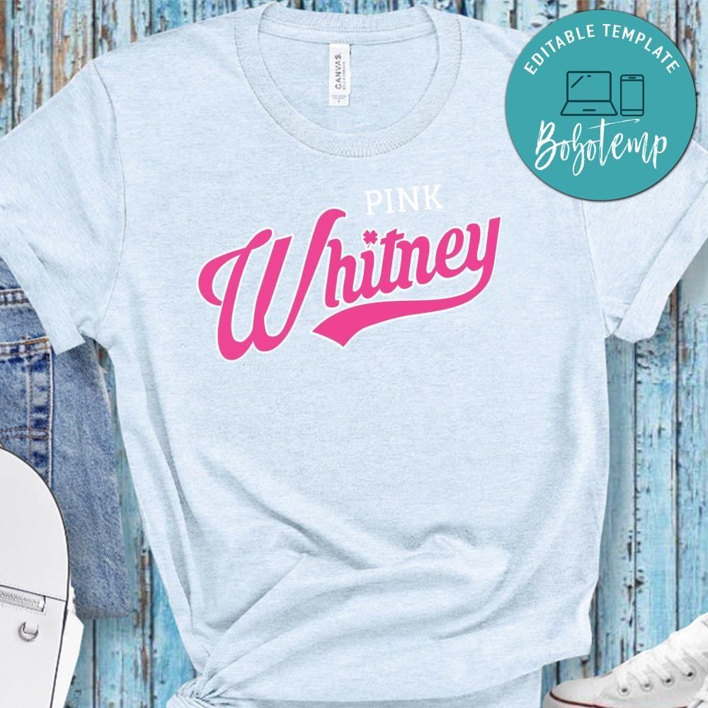 Pink Whitney Inspired Gift T-Shirt