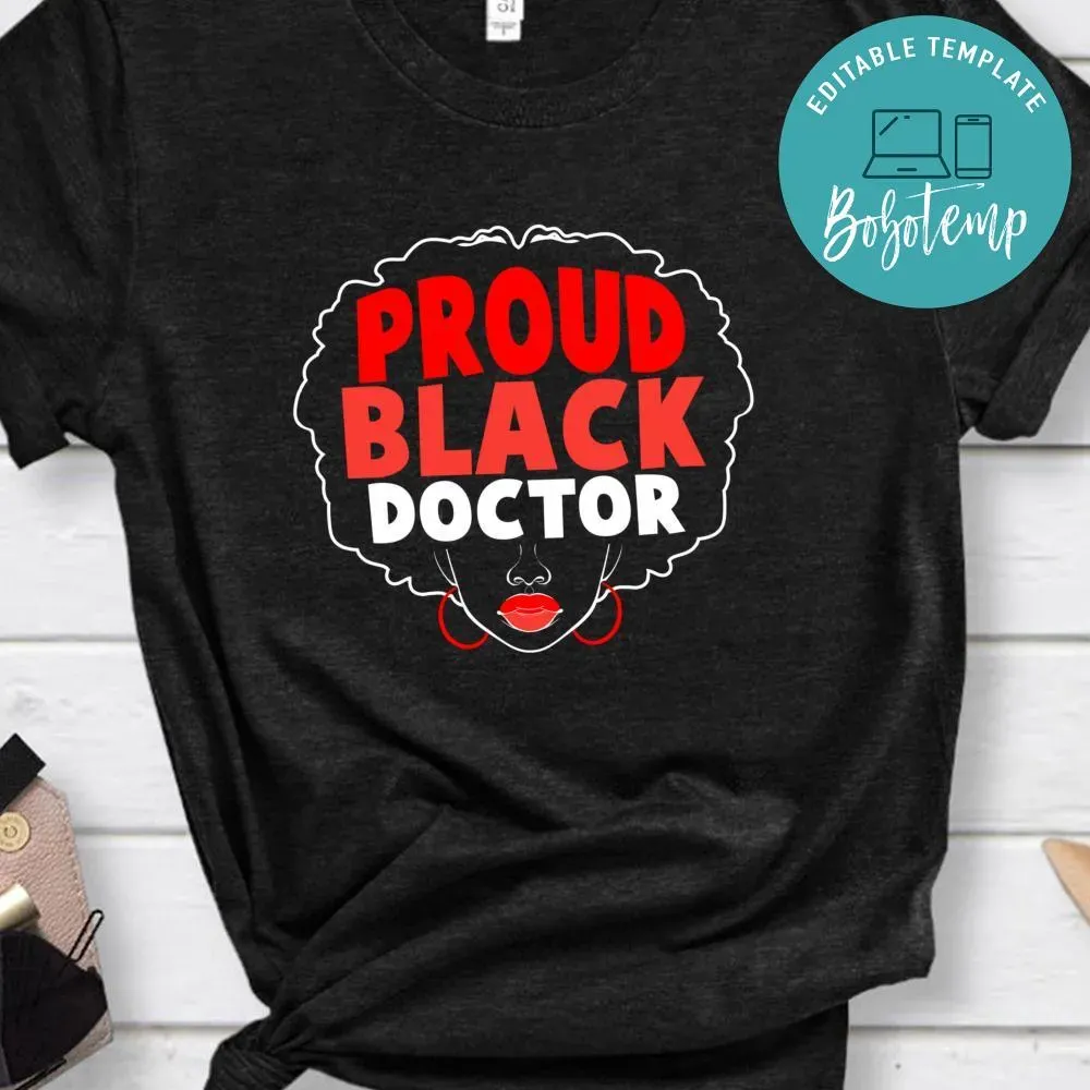 Black Doctor Women African American PhD MD Graduation Gift PNG file ...