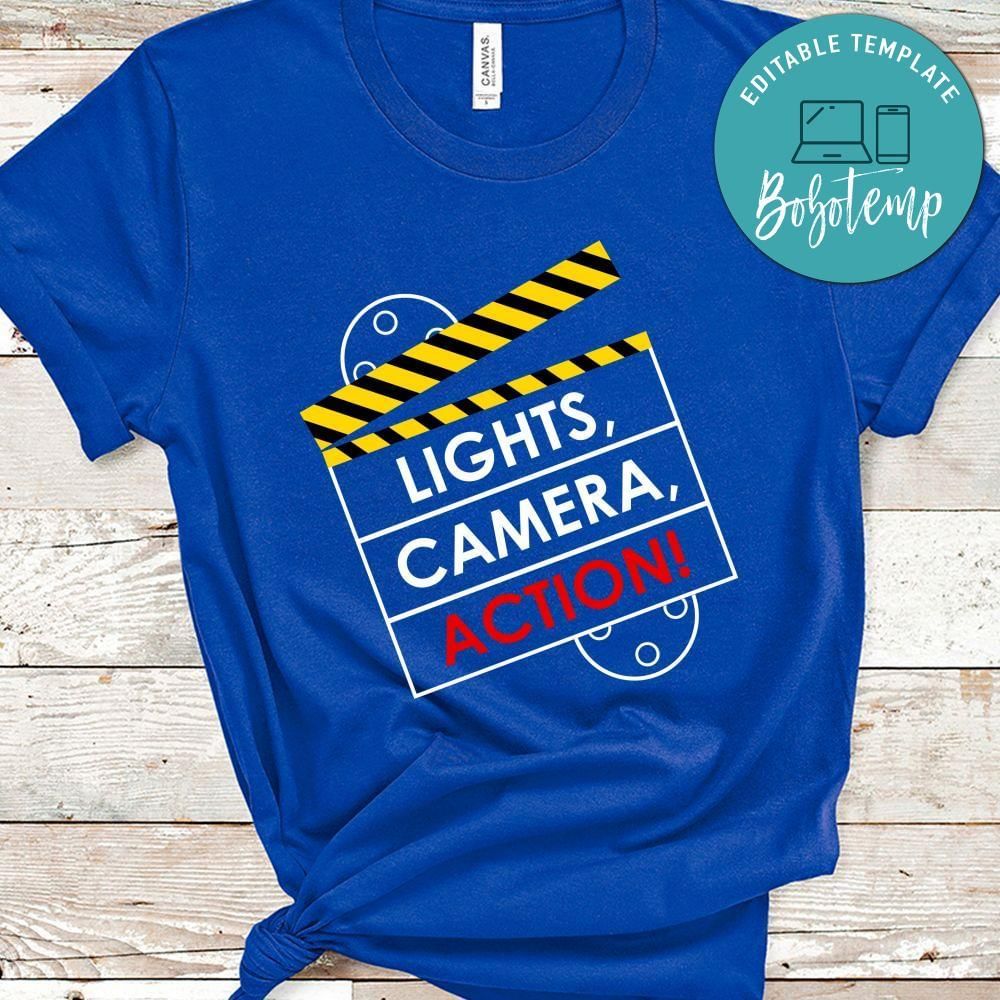 Lights Camera Action T-Shirt