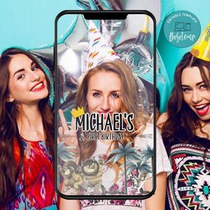 Where The Wild Things Are SnapChat Geofilter Customizable Template Instant Download